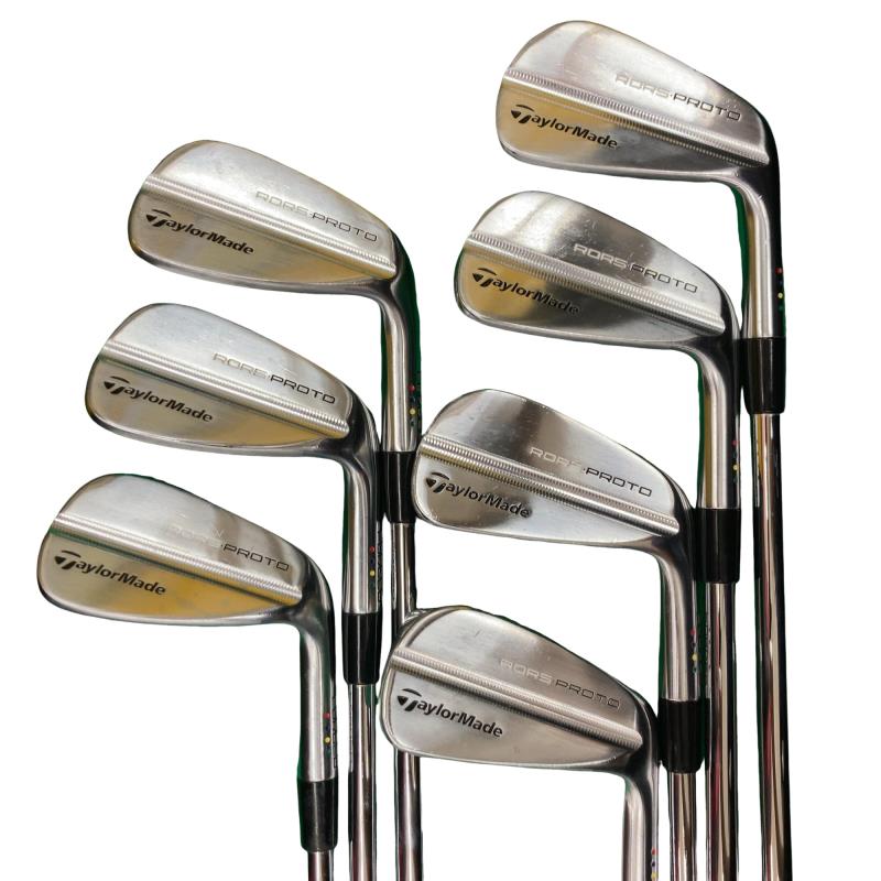 【中古】 テーラーメイド Taylor Made RORS PROTO 7S アイアンセット IR 純正特注シャフト (フレックスX) メンズ 男性用 右利き 右用 Dランク ゴルフクラブ｜ゴルフパートナー 中古クラブ店