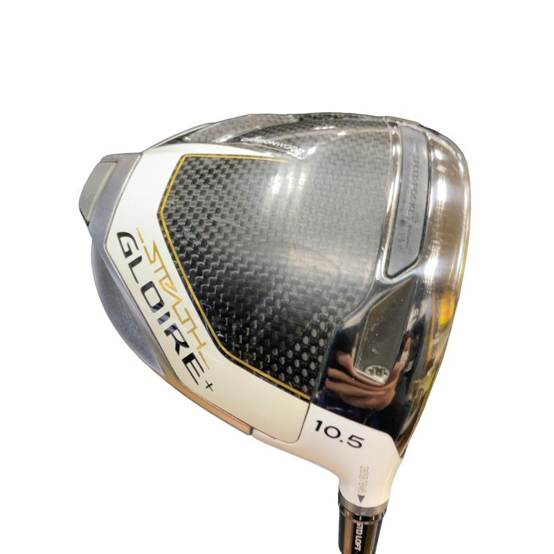 【中古】 テーラーメイド STEALTH GLOIRE+ 10.5° ドライバー DR 純正特注シャフト (フレックスSR) メンズ 男性用 右利き 右用 Cランク ゴルフクラブ