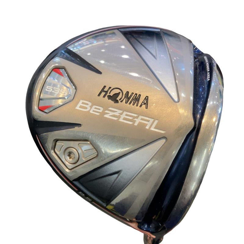 【中古】 本間ゴルフ Be ZEAL 535  9.5° １番ウッド DR 完全無欠特注立て坑 (フレックスSR) メンズ 成人男性用 右利き 右用 C序列付ける ゴルフ野球クラブ