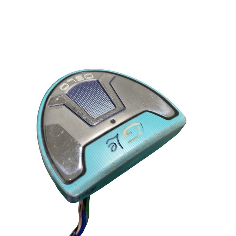 【中古】 ピン G Le OSLO 32in レディース パター PT スチール写真 (フレックス余分の物) レディース 亭主もち用 右利き 右用 C位置づける ゴルフ野球クラブ