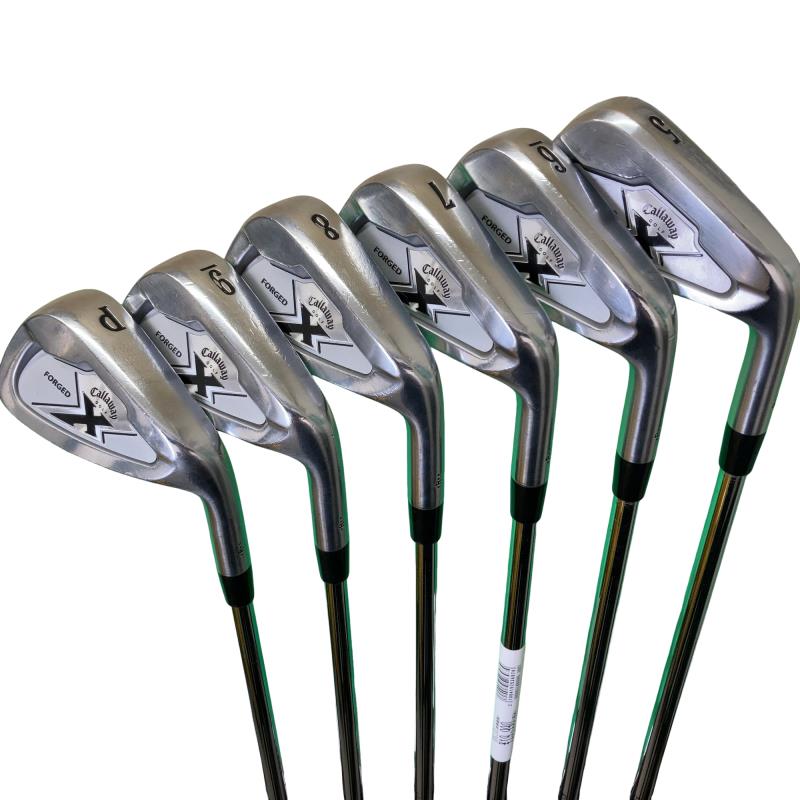 【中古】 キャロウェイ X FORGED 6S アイアンセット IR Dynamic Gold (フレックスS) メンズ 男性用 右利き 右用 Dランク ゴルフクラブ｜ゴルフパートナー 中古クラブ店