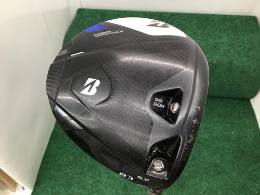 【中古】 ブリヂストン BRIDGESTONE B3 MAX 9.5° ドライバー DR VANQUISH BS40 for MAX(DR) (フレックスS) メンズ 男性用 右利き 右用 Cランク ゴルフクラブ