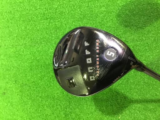 【中古】 ダイワ(グローブライド) ONOFF ARMS(2017) KURO 5W フェアウェイウッド FW SMOOTH KICK MP-617F (フレックスS) メンズ 男性用 右利き 右用 Cランク ゴルフクラブ