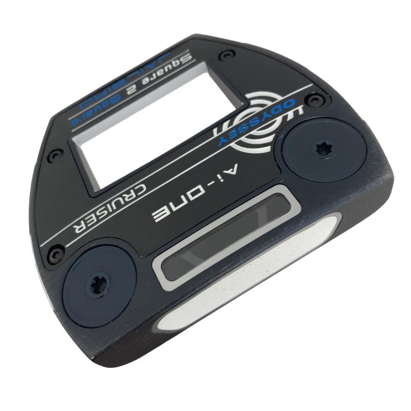 【中古】 オデッセイ Ai-ONE SQUARE 2 SQUARE JAILBIRD CRUISER 38in パター PT STROKE LAB 140 スチール写真 (フレックス余分の物) メンズ 成人男性用 右利き 右用 C序列付ける ゴルフ野球クラブ