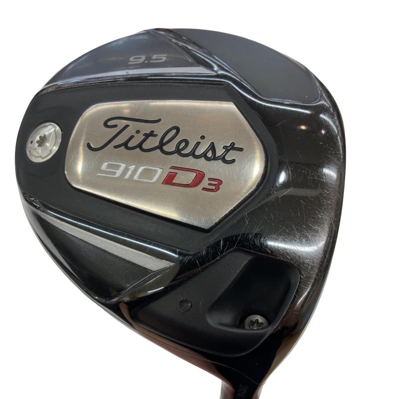 【中古】 タイトリスト 910 D3  9.5° １番ウッド DR 完全無欠特注立て坑 (フレックスS) メンズ 成人男性用 右利き 右用 C序列付ける ゴルフ野球クラブ