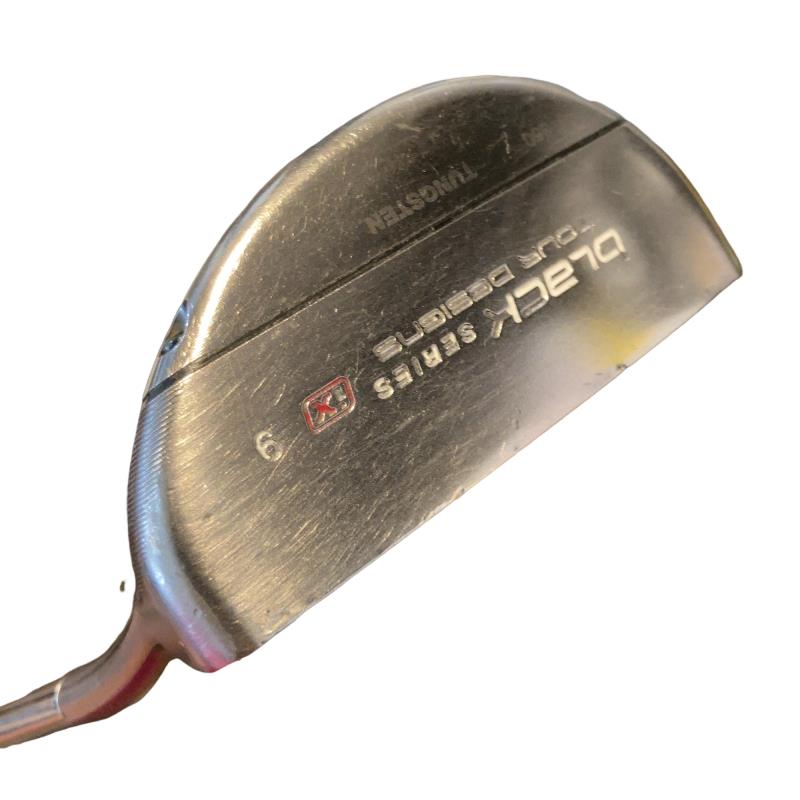 【中古】 オデッセイ BLACK SERIES TOUR DESIGNS iX #9 34in パター PT スチール写真 (フレックス余分の物) メンズ 成人男性用 右利き 右用 C位置づける ゴルフ野球クラブ