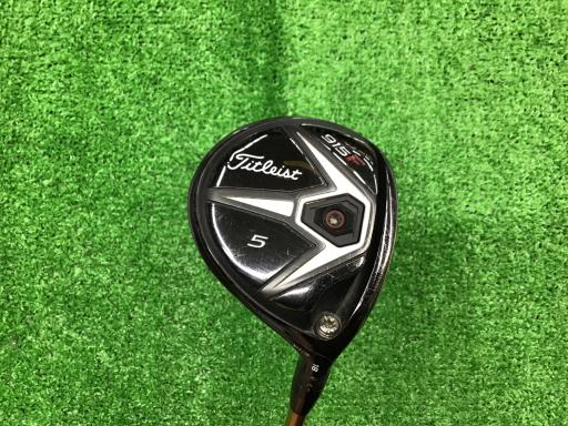 【中古】 タイトリスト 915 F 5W フェアウェイウッド FW Speeder 661 EVOLUTION II (フレックスX) メンズ 成人男性用 右利き 右用 C位置づける ゴルフ野球クラブ