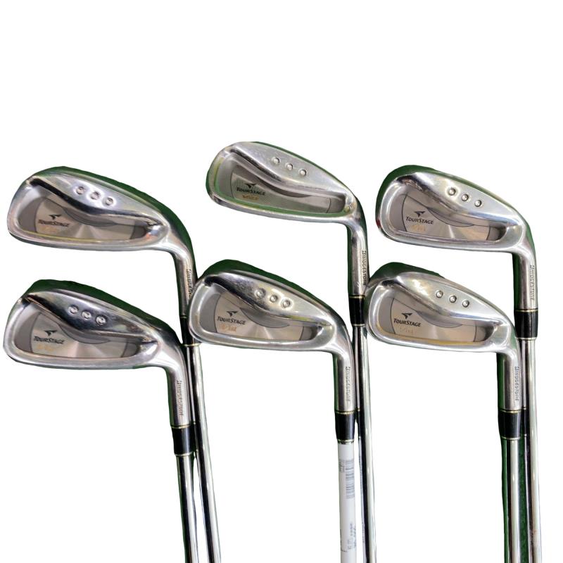 【中古】 ブリヂストン TOURSTAGE ViQ(2006)  6S アイアン書き割り IR NS PRO 950GH (フレックスR) メンズ 成人男性用 右利き 右用 C位置づける ゴルフ野球クラブ