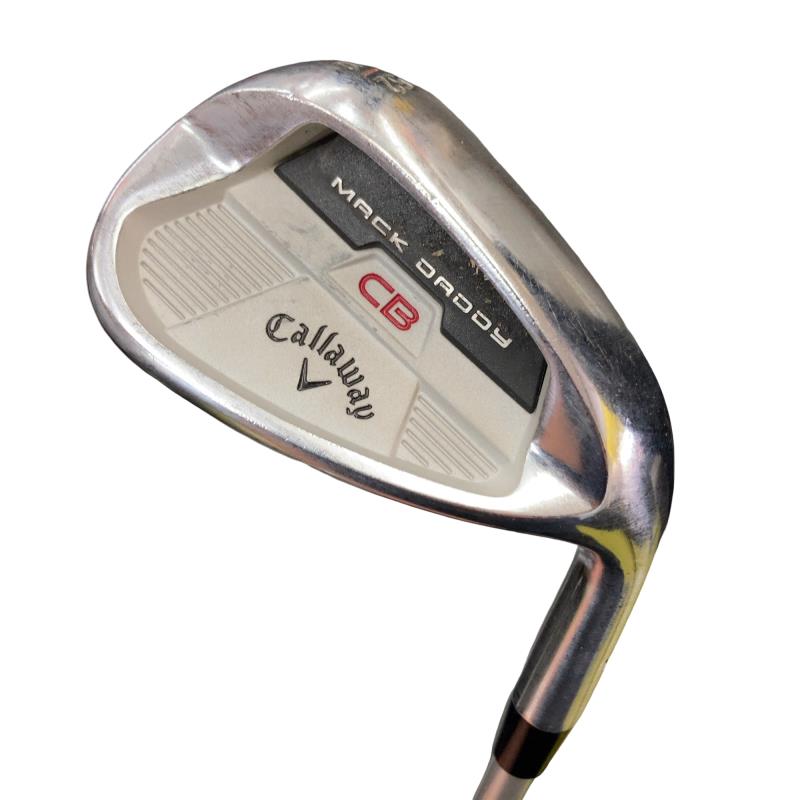 【中古】 キャロウェイ MACK DADDY CB クロムメッキ 52°/12° ウェッジ WG MCI WG5 シルバー (フレックスその他) メンズ 男性用 右利き 右用 Cランク ゴルフクラブ