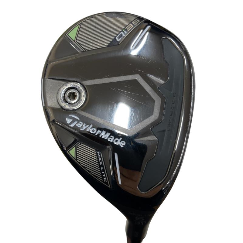 【中古】 テーラーメイド Qi35 MAX LITE U6 ユーティリティ UT AIR SPEEDER TM(Qi35 UT) (フレックスR) メンズ 男性用 右利き 右用 Cランク ゴルフクラブ