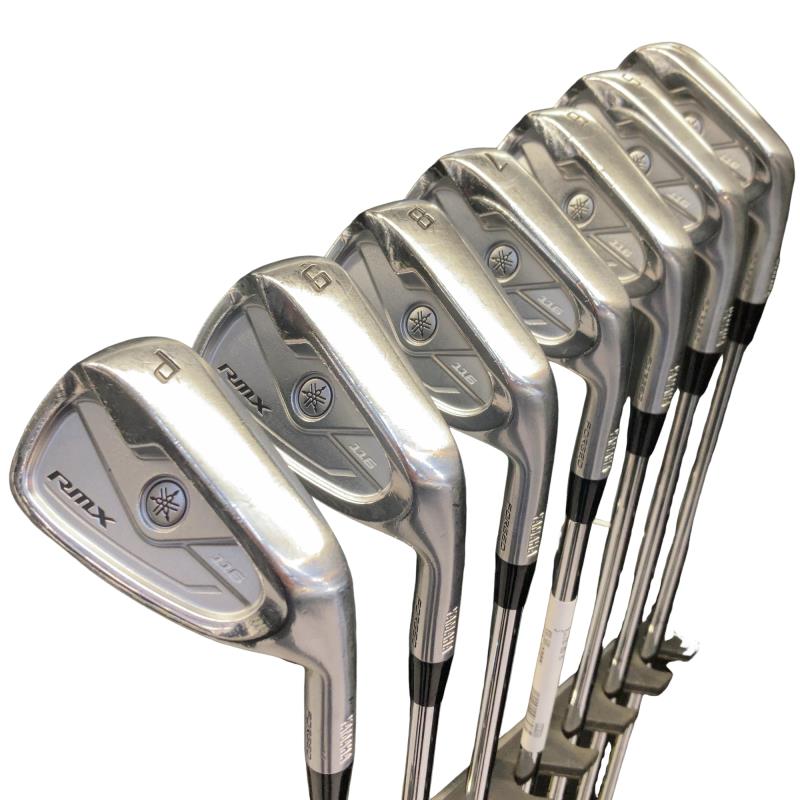 【中古】 ヤマハ RMX 116 7S アイアン書き割り IR N.S.PRO RMX 95 (フレックスS) メンズ 成人男性用 右利き 右用 C序列付ける ゴルフ野球クラブ