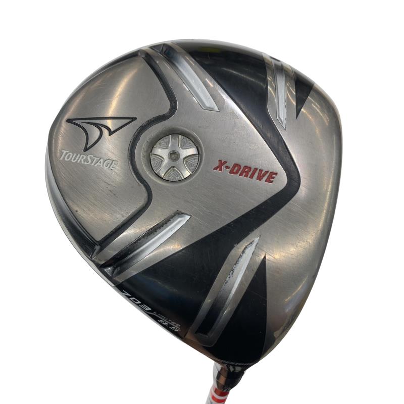 【中古】 ブリヂストン TOURSTAGE X-DRIVE 703 LIMITED 9.5° １番ウッド DR リシャフト (フレックス余分の物) メンズ 成人男性用 右利き 右用 C序列付ける ゴルフ野球クラブ