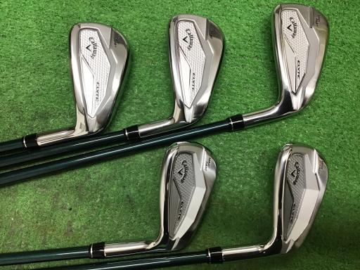【中古】 キャロウェイ ELYTE MAX FAST 5S アイアン仕掛ける IR LIN-Q GREEN 40 for CW(ELYTE IR) (フレックスR) メンズ 成人男性用 右利き 右用 C価値づける ゴルフ野球クラブ