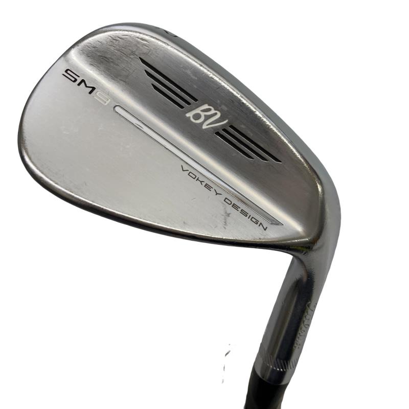 【中古】 タイトリスト VOKEY SPIN MILLED SM9 ツアークロム 52°/12°F ウェッジ WG Dynamic Gold (フレックスS) メンズ 男性用 右利き 右用 Cランク ゴルフクラブ
