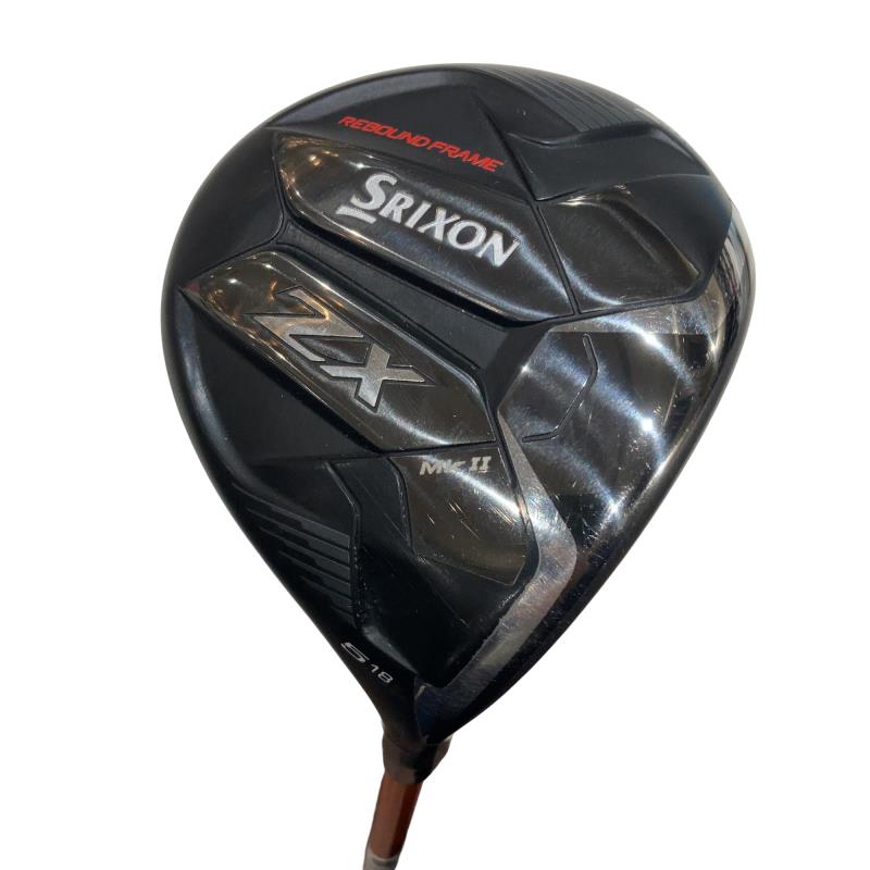 【中古】 ダンロップ SRIXON ZX Mk II 5W フェアウェイウッド FW 純正特注シャフト (フレックスSR) メンズ 男性用 右利き 右用 Cランク ゴルフクラブ