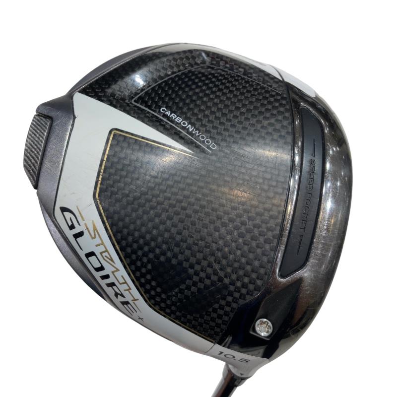 【中古】 テーラーメイド STEALTH GLOIRE+ 10.5° ドライバー DR 純正特注シャフト (フレックスSR) メンズ 男性用 右利き 右用 Cランク ゴルフクラブ