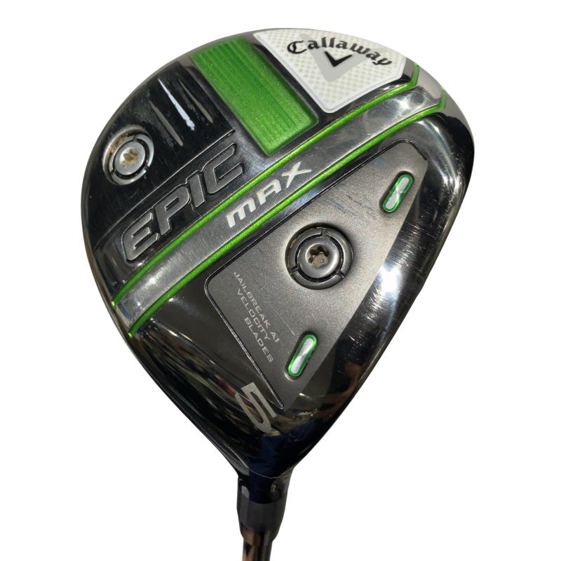 【中古】 キャロウェイ EPIC MAX 5W フェアウェイウッド FW Diamana 40 for CW(2021 EPIC FW) (フレックスR) メンズ 男性用 右利き 右用 Cランク ゴルフクラブ
