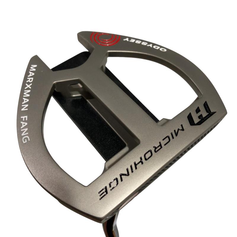 【中古】 オデッセイ MICROHINGE MARXMAN FANG 34インチ パター PT スチール (フレックスその他) メンズ 男性用 右利き 右用 Aランク ゴルフクラブ