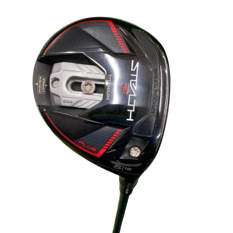 【中古】 テーラーメイド STEALTH2 PLUS 5W フェアウェイウッド FW SPEEDER NX GREEN 60 (フレックスS) メンズ 男性用 右利き 右用 Cランク ゴルフクラブ