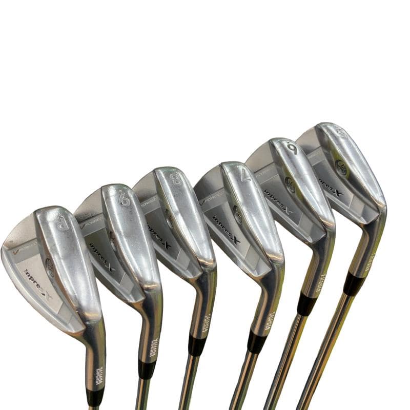 【中古】 ヤマハ inpres X V FORGED(2013) 6S アイアンセット IR Dynamic Gold (フレックスS) メンズ 男性用 右利き 右用 Dランク ゴルフクラブ