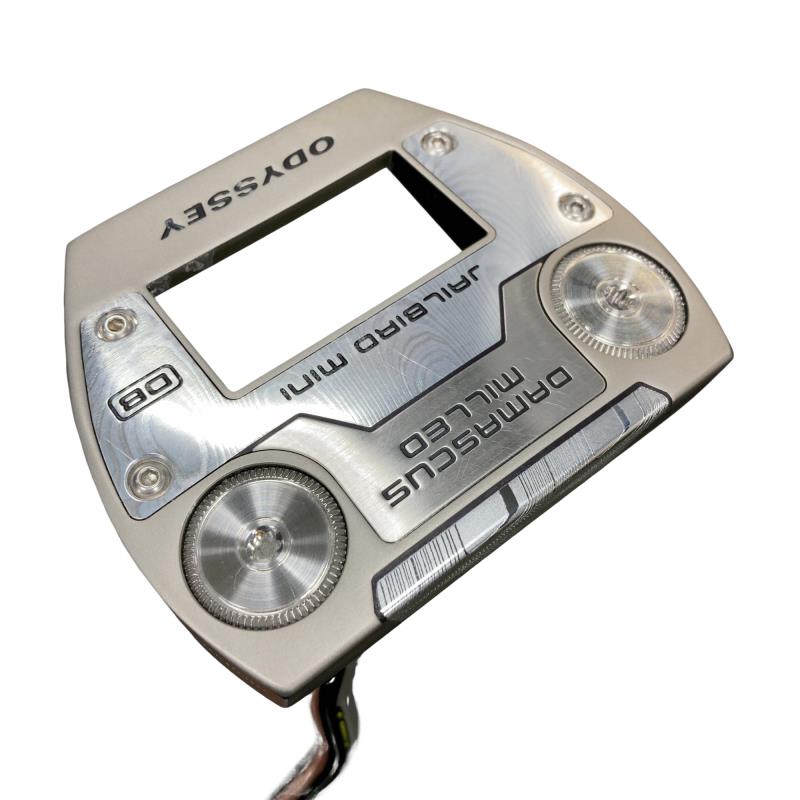 【中古】 オデッセイ DAMASCUS MILLED JAILBIRD MINI DB 34インチ パター PT STROKE LAB 90 スチール (フレックスその他) メンズ 男性用 右利き 右用 Bランク ゴルフクラブ|ゴルフパートナー 中古クラブ店