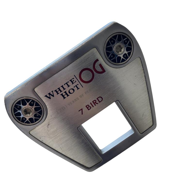 【中古】 オデッセイ WHITE HOT OG #7 BIRD 33in パター PT STROKE LAB (フレックス余分の物) メンズ 成人男性用 右利き 右用 C序列付ける ゴルフ野球クラブ