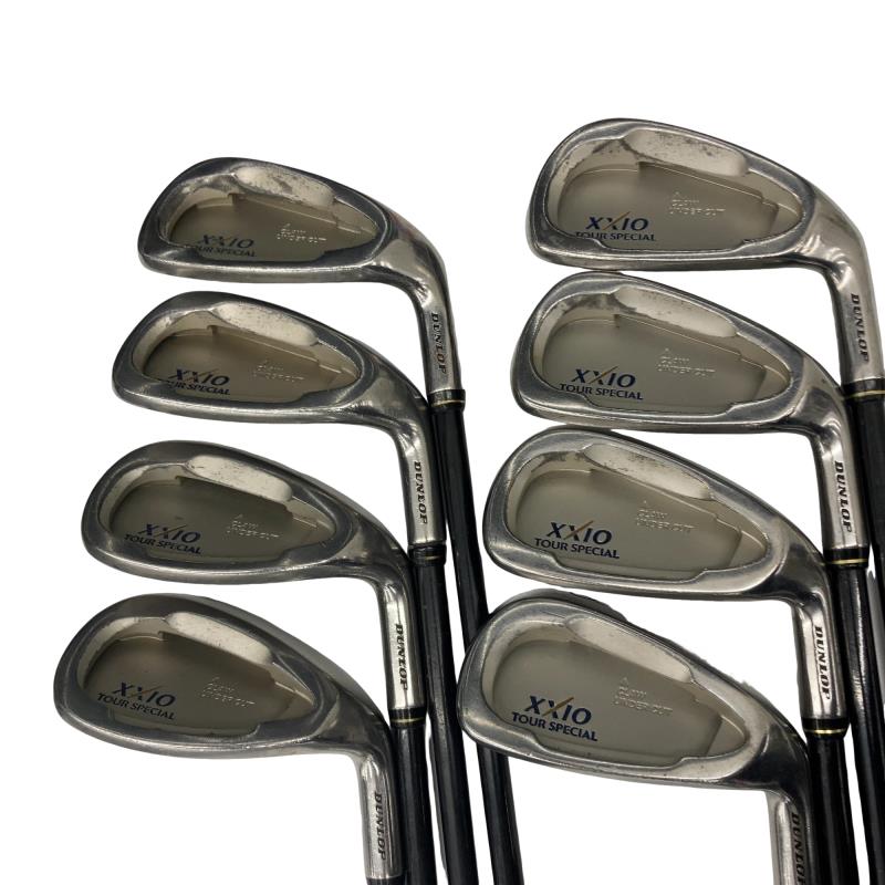 【中古】 ダンロップ XXIO TOUR SPECIAL 8S アイアンセット IR XXIO MP100(アイアン) (フレックスR) メンズ 男性用 右利き 右用 Dランク ゴルフクラブ