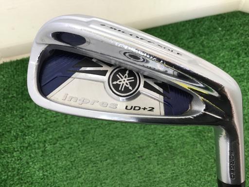 【中古】 ヤマハ inpres UD+2 4S アイアンセット IR 純正特注シャフト (フレックスS) メンズ 男性用 右利き 右用 Cランク ゴルフクラブ