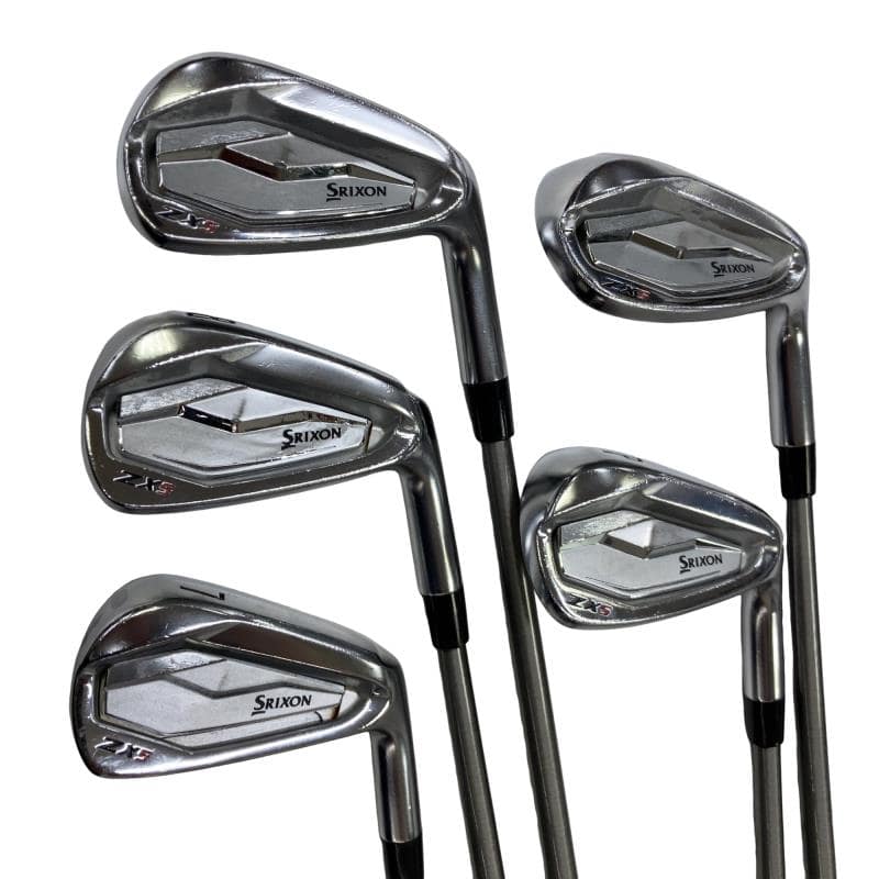 【中古】 ダンロップ SRIXON ZX5 8S アイアン書き割り IR 完全無欠特注立て坑 (フレックスS) メンズ 成人男性用 右利き 右用 C序列付ける ゴルフ野球クラブ