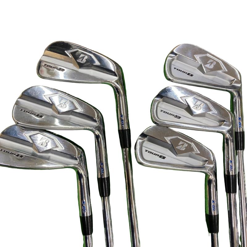 【中古】 ブリヂストン TOUR B X-BL(2018) 6S アイアンセット IR NS PRO MODUS3 TOUR120 (フレックスS) メンズ 男性用 右利き 右用 Cランク ゴルフクラブ