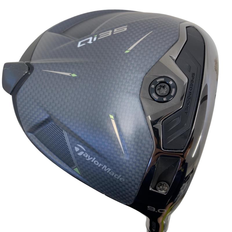 【中古】 テーラーメイド Qi35 9° ドライバー DR Diamana SILVER TM55(Qi35 DR) (フレックスS) メンズ 男性用 右利き 右用 Cランク ゴルフクラブ