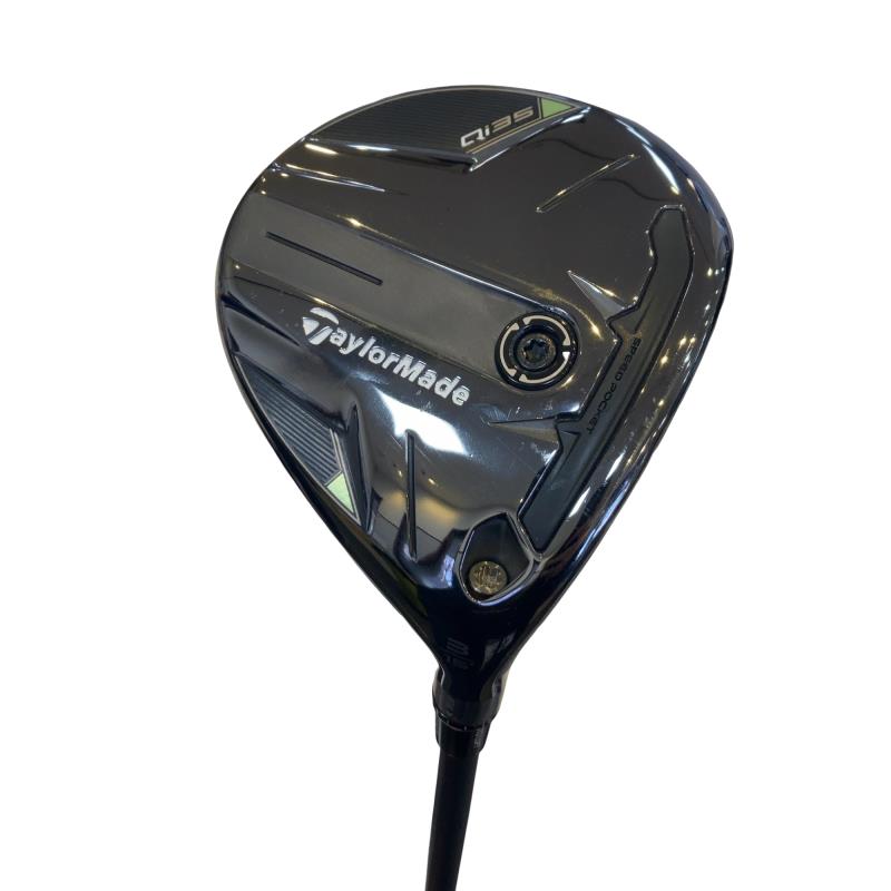 【中古】 テーラーメイド Qi35 3W フェアウェイウッド FW Diamana BLACK TM60(Qi35 FW) (フレックスS) メンズ 男性用 右利き 右用 Cランク ゴルフクラブ
