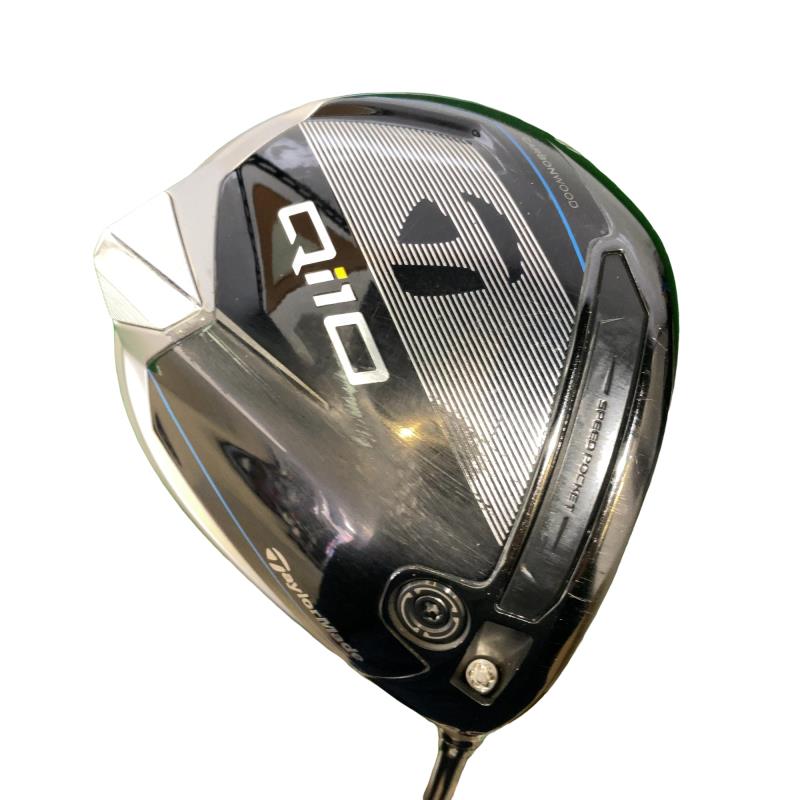 【中古】 テーラーメイド Qi10 9° ドライバー DR Diamana BLUE TM50(Qi10 DR) (フレックスS) メンズ 男性用 右利き 右用 Cランク ゴルフクラブ
