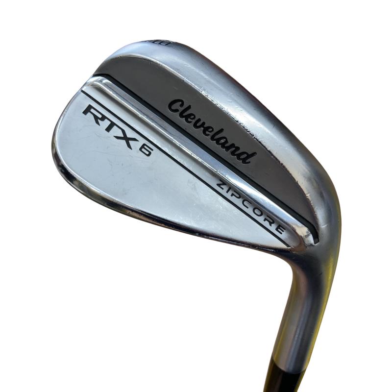 【中古】 クリーブランド Cleveland RTX-6 ZIPCORE 周遊旅行繻子 48°/10° MID ウェッジ WG Dynamic Gold (フレックスS) メンズ 成人男性用 右利き 右用 C序列付ける ゴルフ野球クラブ