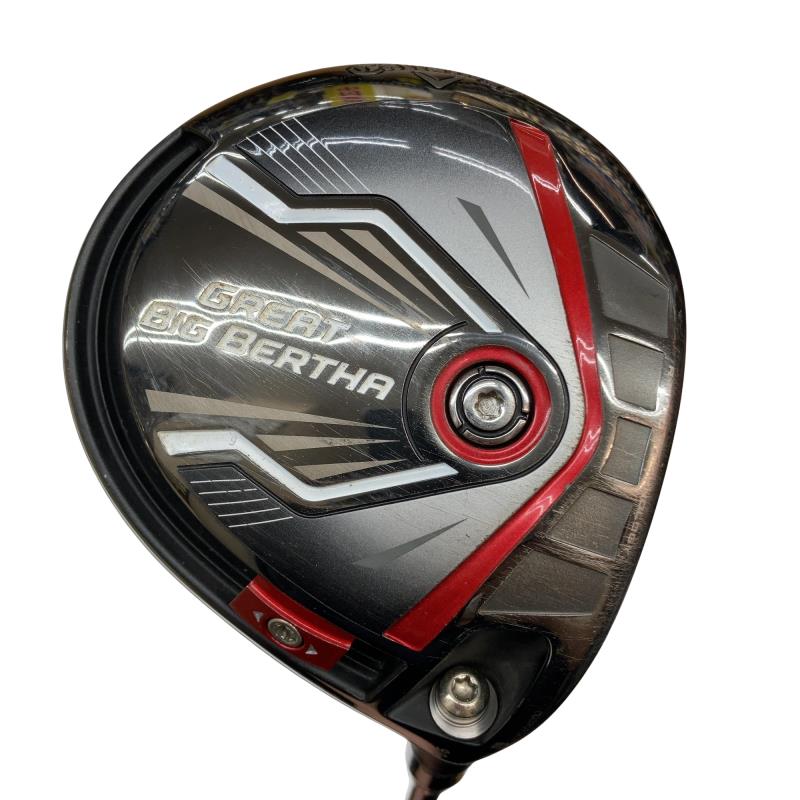 【中古】 キャロウェイ GREAT BIG BERTHA(2015) 9° USA ドライバー DR KURO KAGE Black TiNi 50 (フレックスS) メンズ 男性用 右利き 右用 Cランク ゴルフクラブ