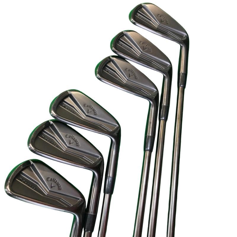【中古】 キャロウェイ X FORGED(2024) BLACK 6S アイアン仕掛ける IR NS PRO MODUS3 TOUR105 (フレックスS) メンズ 成人男性用 右利き 右用 C序列付ける ゴルフ野球クラブ