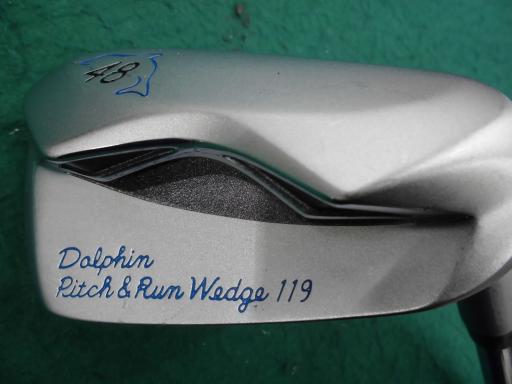 【中古】 キャスコ Dolphin Pitch＆Run Wedge DPW-119 48° 34インチ(ジャンボグリップ) ウェッジ WG Dolphin DP-201 (フレックスその他) メンズ 男性用 右利き 右用 Cランク ゴルフクラブ