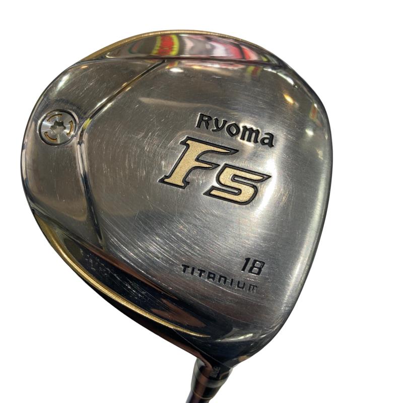【中古】 リョーマゴルフ Ryoma F しろがね色 F5 フェアウェイウッド FW リシャフト (フレックス余分の物) メンズ 成人男性用 右利き 右用 C位置づける ゴルフ野球クラブ