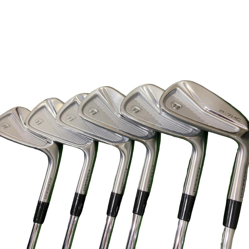 【中古】 テーラーメイド Taylor Made P・7MC 6S アイアンセット IR 純正特注シャフト (フレックスX) メンズ 男性用 右利き 右用 Cランク ゴルフクラブ