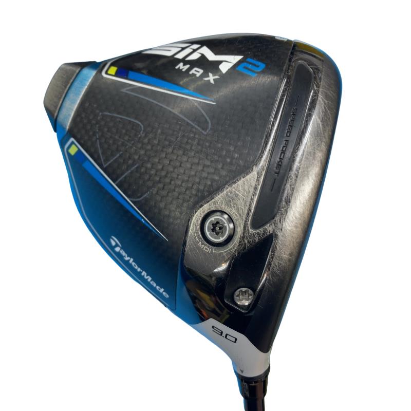 【中古】 テーラーメイド SIM2 MAX 9° ドライバー DR TENSEI BLUE TM50(SIM2 DR) (フレックスS) メンズ 男性用 右利き 右用 Cランク ゴルフクラブ