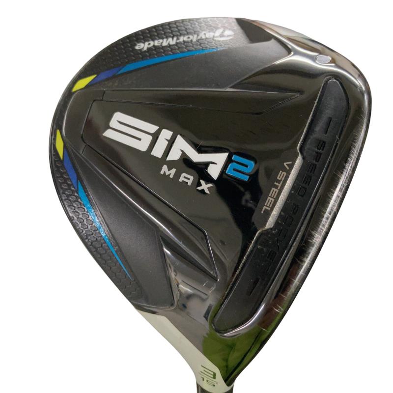 【中古】 テーラーメイド SIM2 MAX 3W フェアウェイウッド FW Tour AD HD-6 (フレックスS) メンズ 男性用 右利き 右用 Cランク ゴルフクラブ