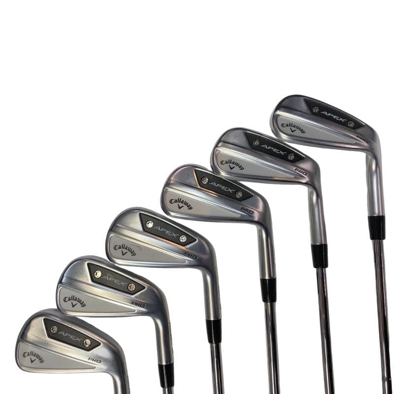 【中古】 キャロウェイ APEX PRO(2024) 6S アイアン仕掛ける IR Dynamic Gold MID 115 (フレックスS) メンズ 成人男性用 右利き 右用 C価値づける ゴルフ野球クラブ