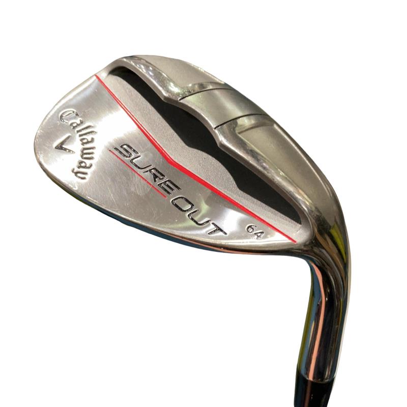 【中古】 キャロウェイ SURE OUT 64° ウェッジ WG NS PRO 950GH (フレックスS) メンズ 成人男性用 右利き 右用 C価値づける ゴルフ野球クラブ