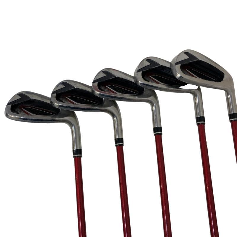 【中古】 ダンロップ XXIO(2022) 5S(レッド) アイアンセット IR XXIO MP1200(IR) レッド (フレックスS) メンズ 男性用 右利き 右用 Cランク ゴルフクラブ