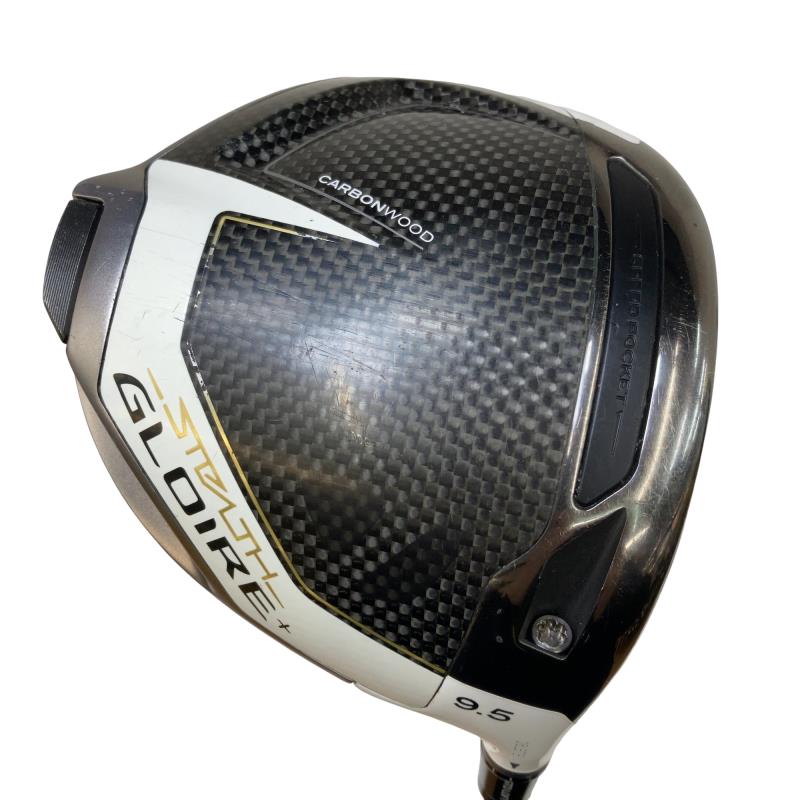 【中古】 テーラーメイド STEALTH GLOIRE+ 9.5° ドライバー DR SPEEDER NX for TM(DR) (フレックスSR) メンズ 男性用 右利き 右用 Cランク ゴルフクラブ