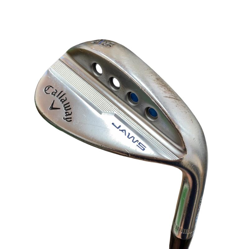 【中古】 キャロウェイ MD 5 JAWS Cr 56°/12°W ウェッジ WG NS PRO 950GH neo (フレックスS) メンズ 成人男性用 右利き 右用 D位置づける ゴルフ野球クラブ