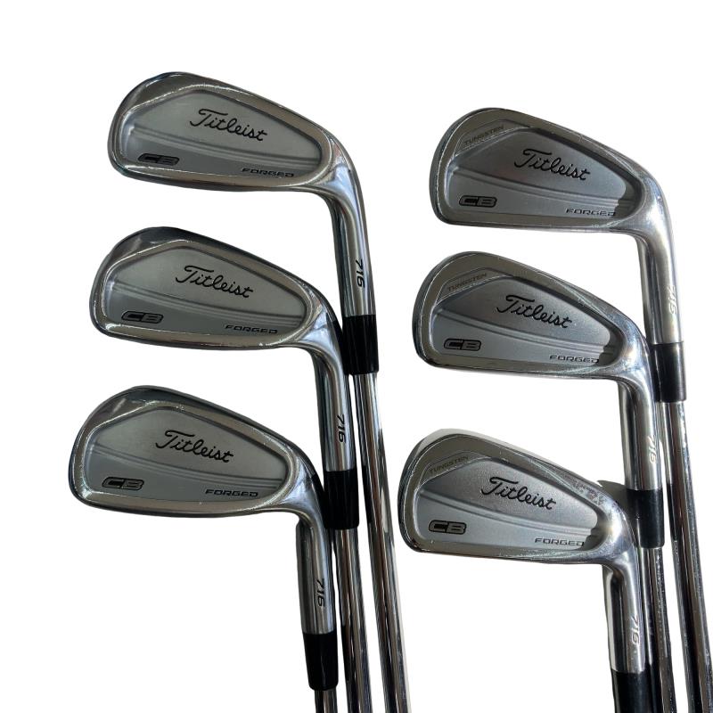 【中古】 タイトリスト Titleist CB 716 6S アイアンセット IR Dynamic Gold AMT (フレックスS) メンズ 男性用 右利き 右用 Cランク ゴルフクラブ