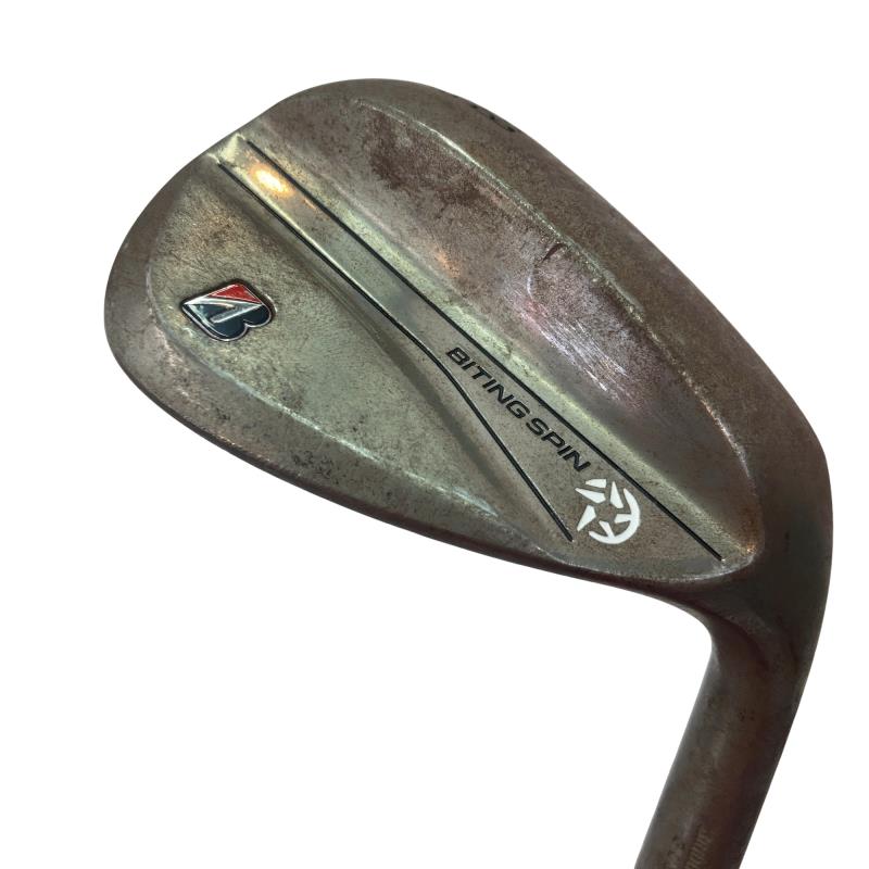 【中古】 ブリヂストン BRIDGESTONE BITING SPIN ノーメッキ 58&deg;/12&deg;A ウェッジ WG 純正特注シャフト (フレックスS) メンズ 男性用 右利き 右用 Cランク ゴルフクラブ｜ゴルフパートナー 中古クラブ店