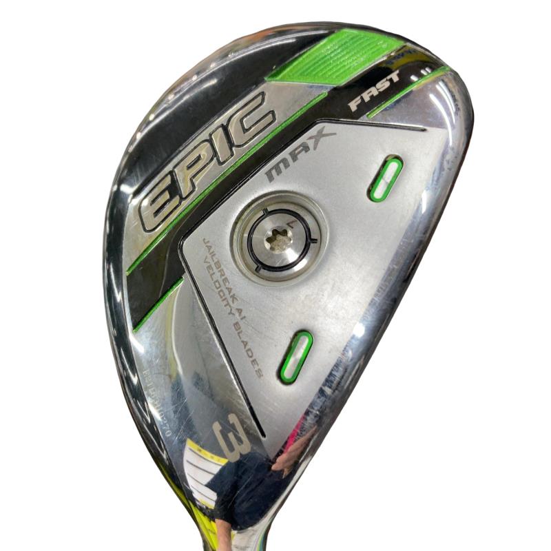 【中古】 キャロウェイ EPIC MAX FAST U3 ありがた味 UT Speeder EVOLUTION for CW 40(2021 EPIC UT) (フレックスSR) メンズ 成人男性用 右利き 右用 C位置づける ゴルフ野球クラブ