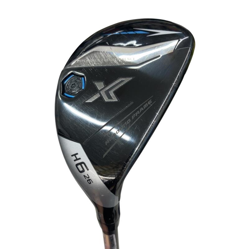 【中古】 ダンロップ XXIO(2024) eks H6 ありがた味 UT Miyazaki AX-3(HB) (フレックスSR) メンズ 成人男性用 右利き 右用 C価値づける ゴルフ野球クラブ